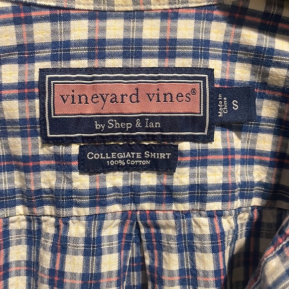 Men’s Vineyard Vines Button Up Polo Size Small - Picture 4 of 4
